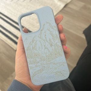 Pela Light Blue Silicon Phone Case iPhone 13 Pro